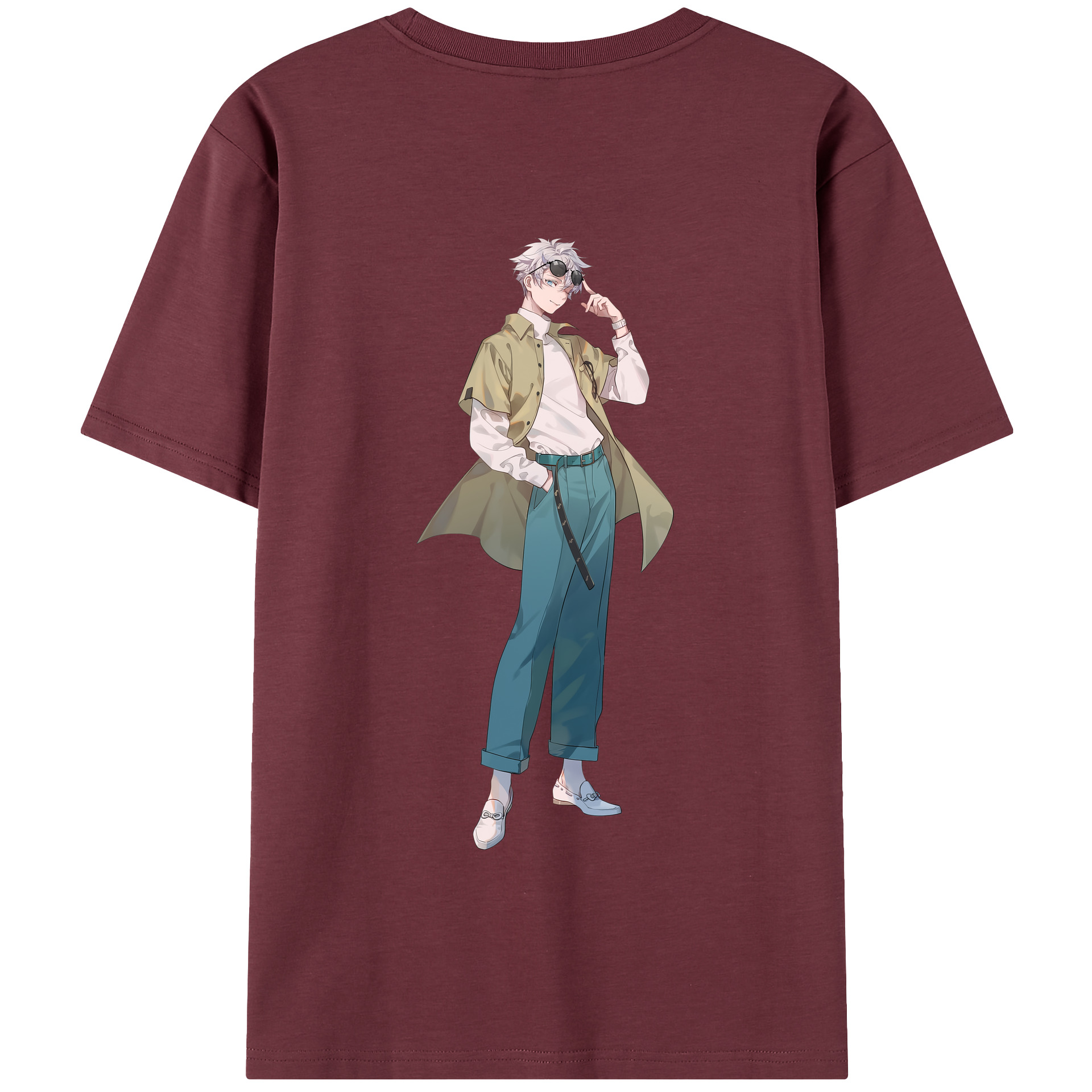 （画像用） 呪術廻戦 Jujutsu Kaisen 綿100％半袖Tシャツ（背面プリント）